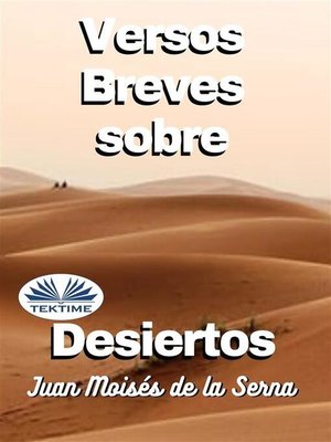 cover image of Versos Breves Sobre Desiertos